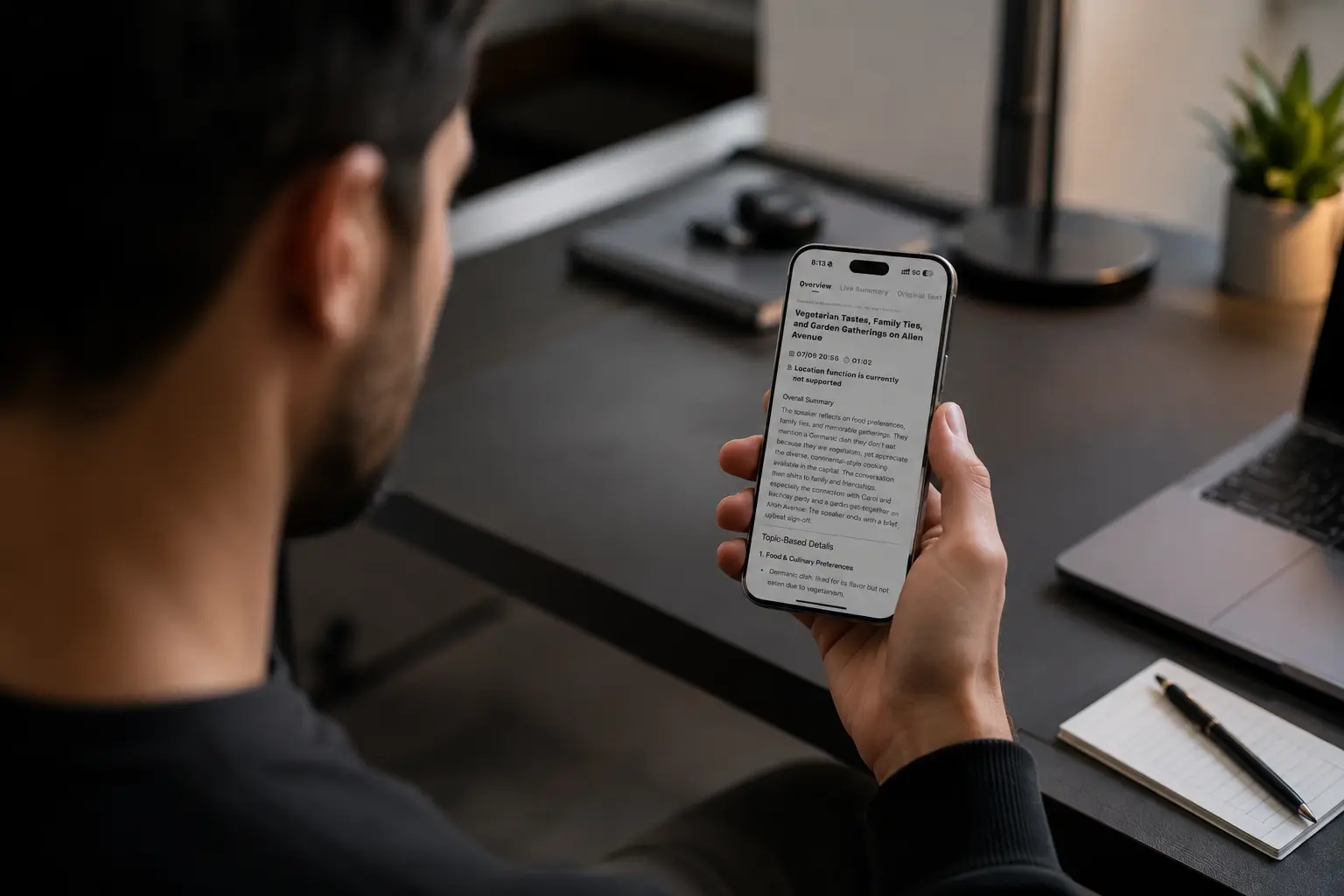 AI writes notes